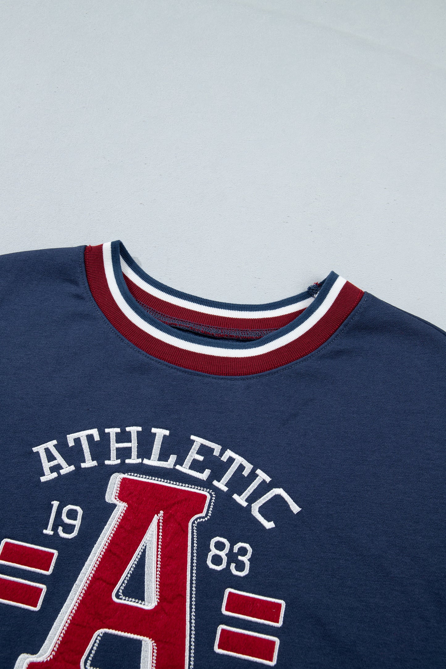 Sail Blue Athletic Graphic Sweatshirt