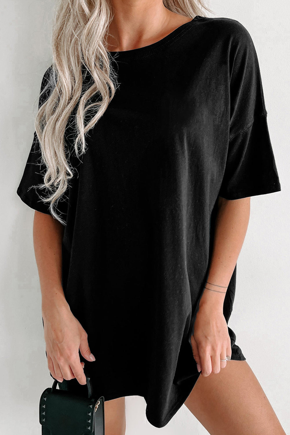 White Relaxed Tunic T-Shirt