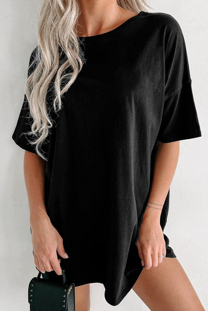 White Relaxed Tunic T-Shirt