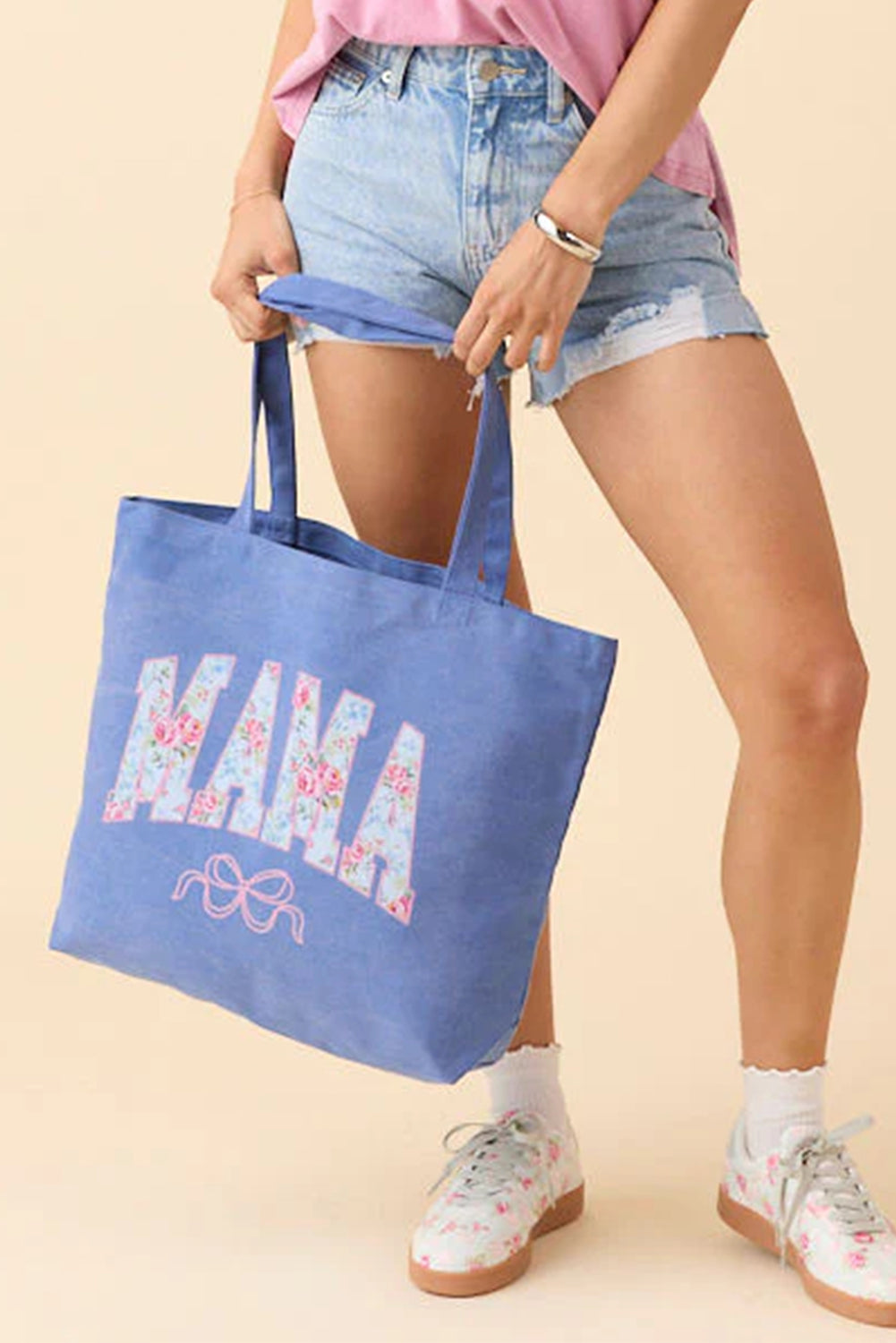 Black All-American Rodeo Graphic Tote Bag