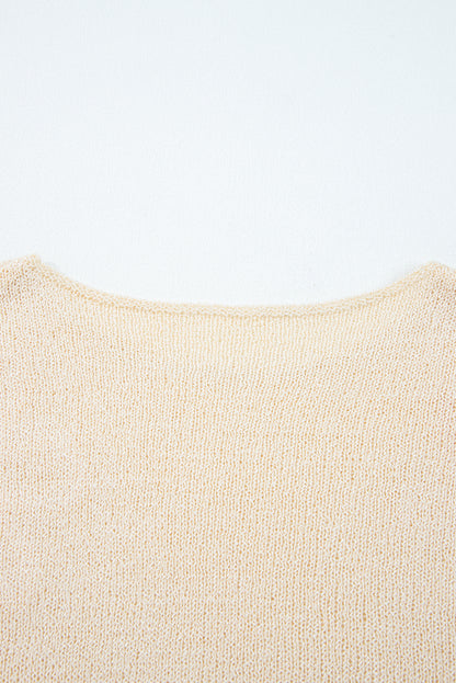 Jet Stream Floral Color-Block Sweater