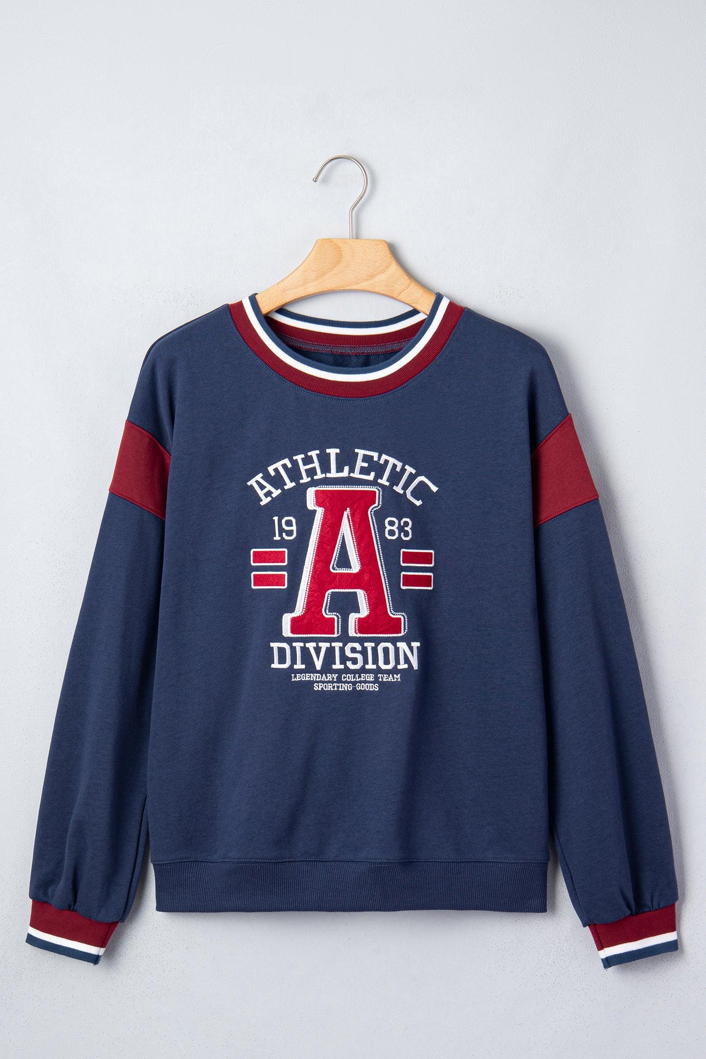 Sail Blue Athletic Graphic Sweatshirt