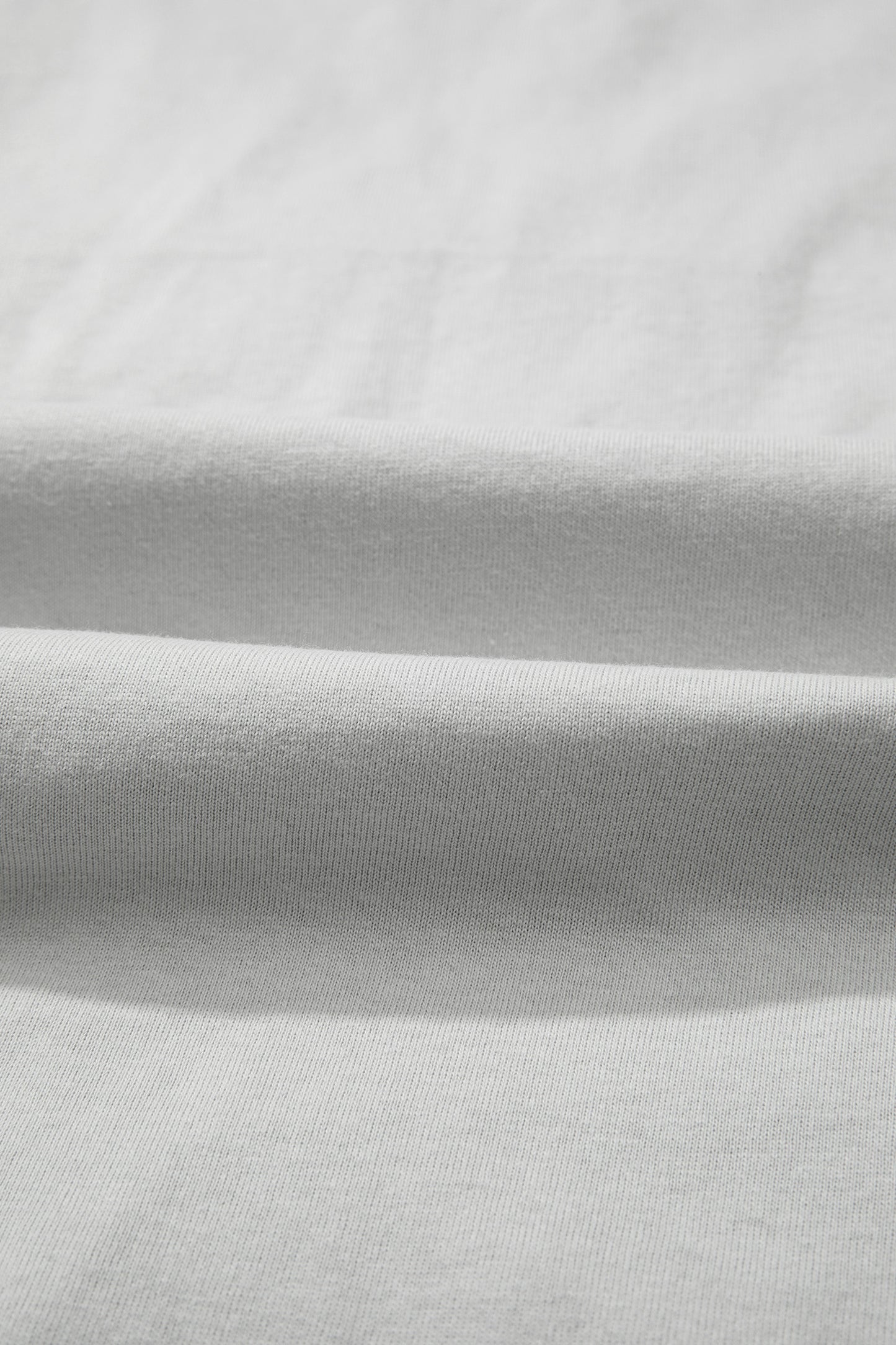 Light Gray Floral Bow-Patch T-Shirt